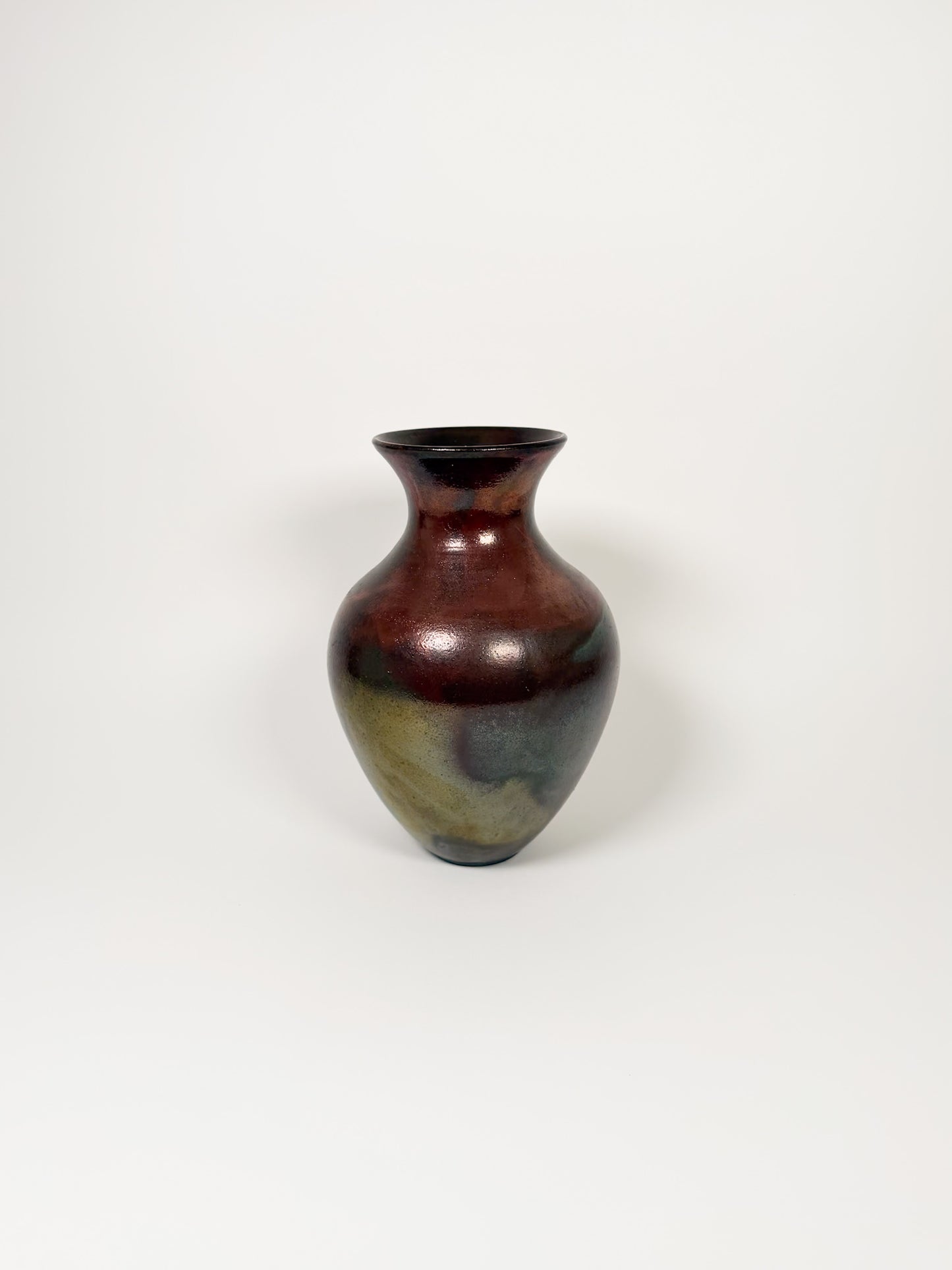 Handmade Raku Vase