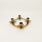 Brass Candle Wreath