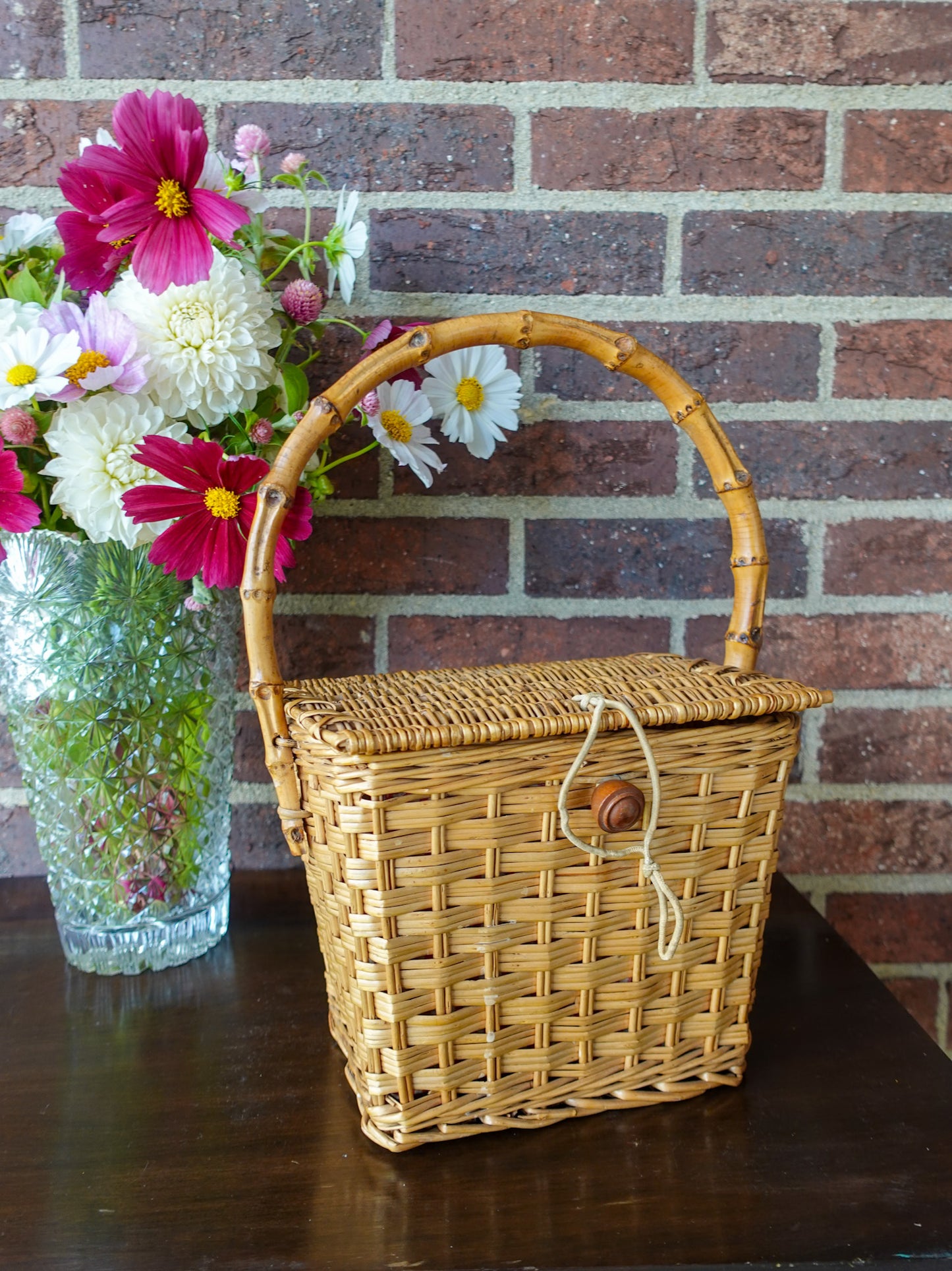 Vintage Wicker Bag