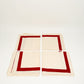 Vintage Classic Red Stripe Napkins