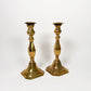 Vintage Brass Candle Holders