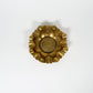 Vintage Brass Ruffle Tray
