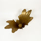 Brass Art Deco Splash Vase