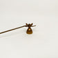 Brass Holly Candle Snuffer