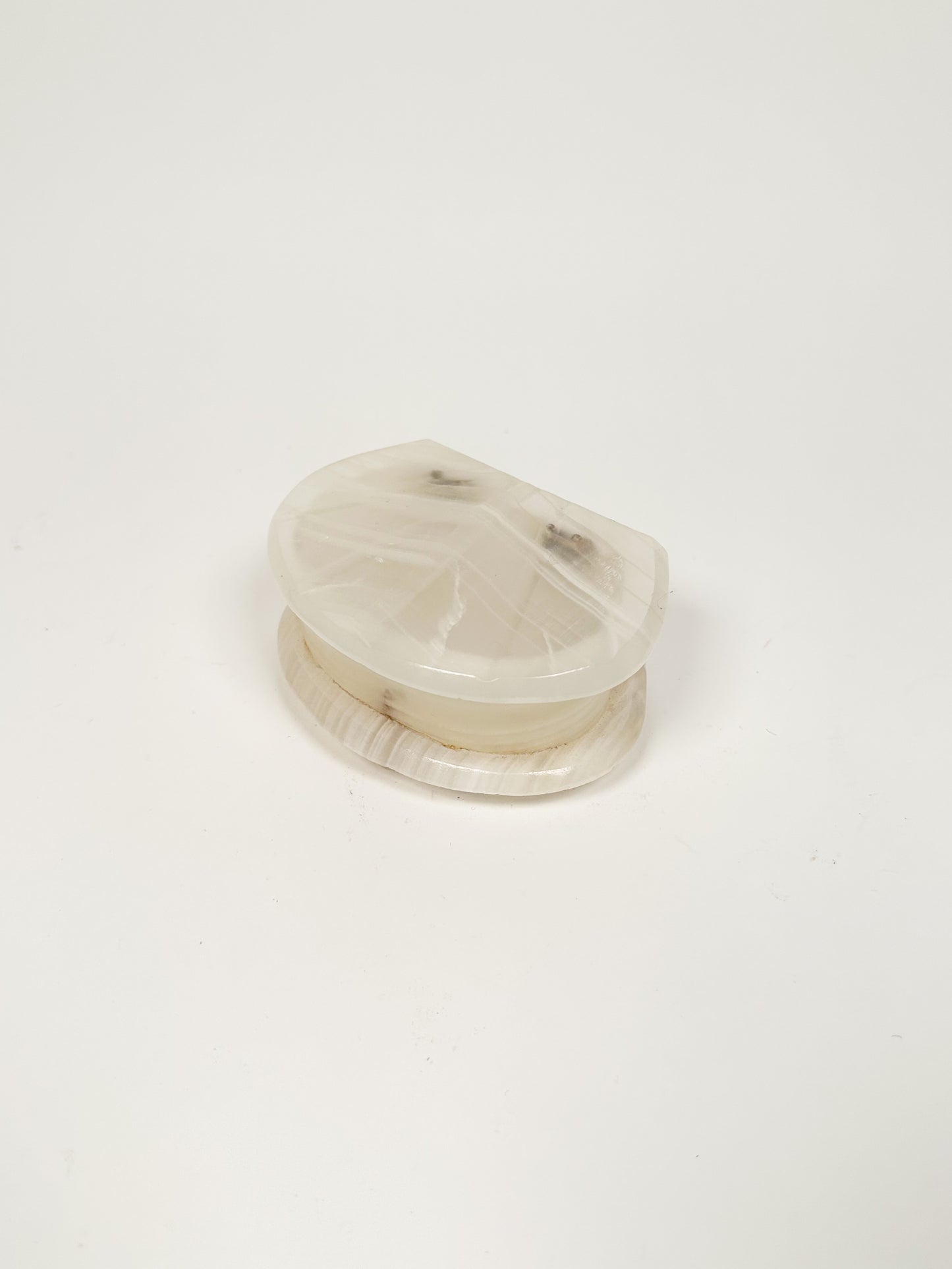Petite Alabaster Shell Box