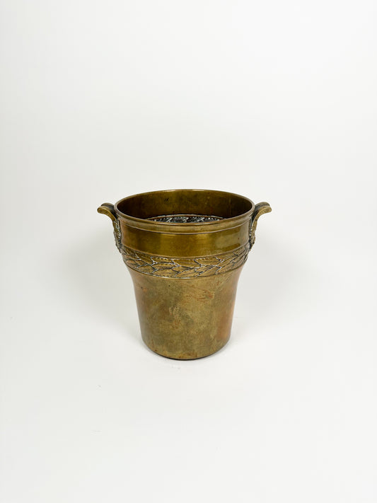 Vintage Brass Ice Bucket