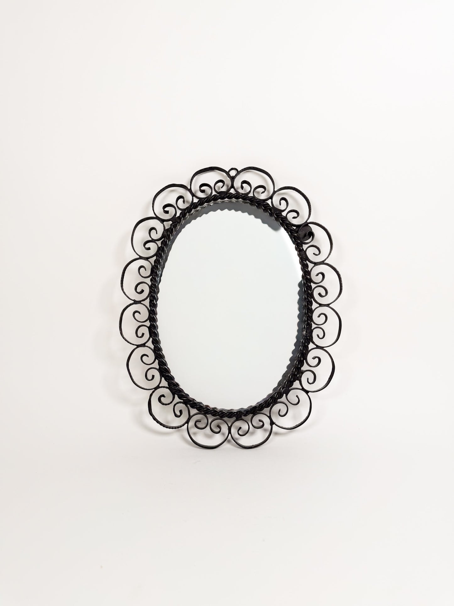 Vintage Spanish Iron Mirror
