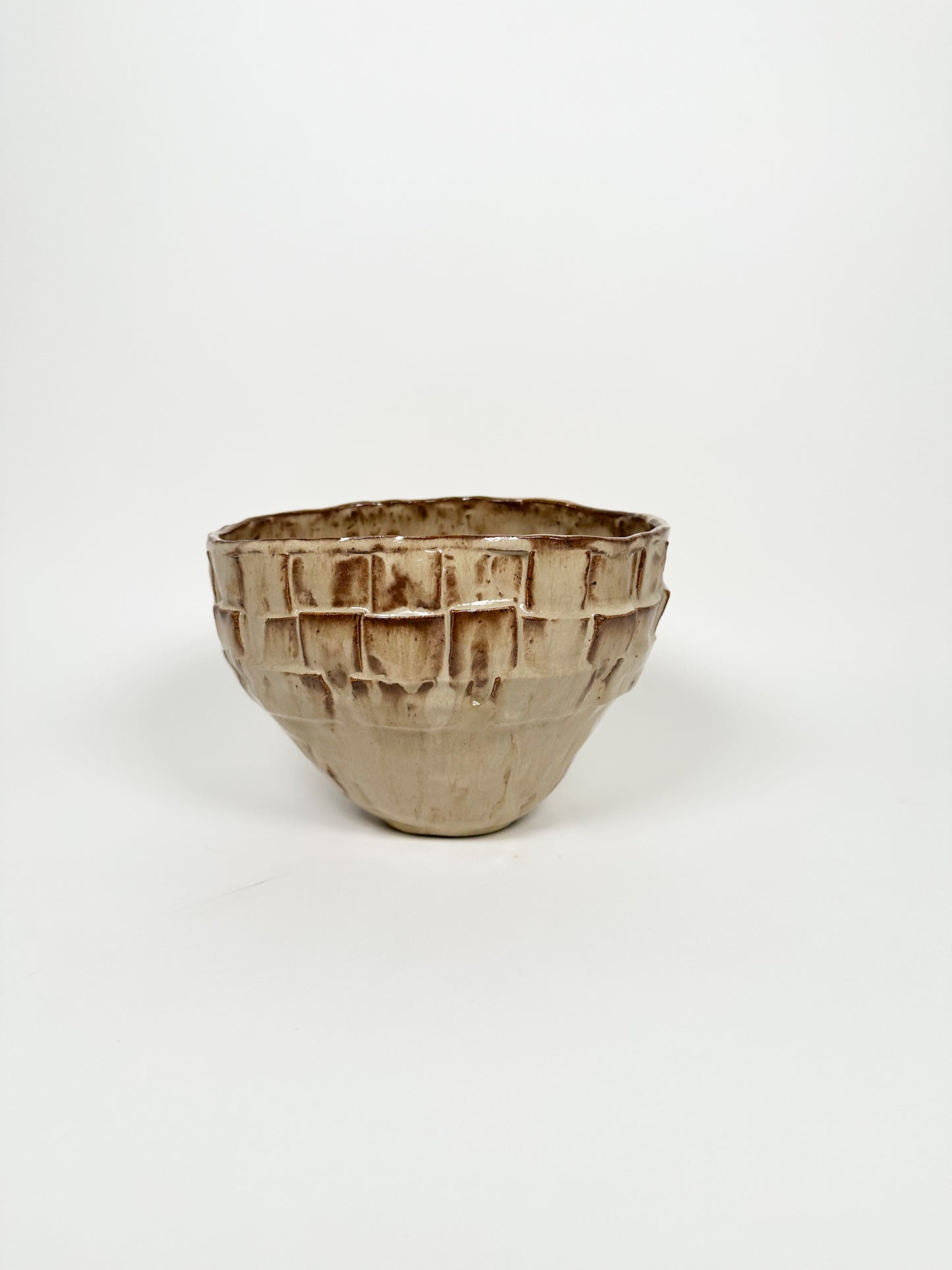 Neutral Handmade Ceramic Bowl