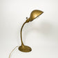 Vintage Gold Gooseneck Lamp