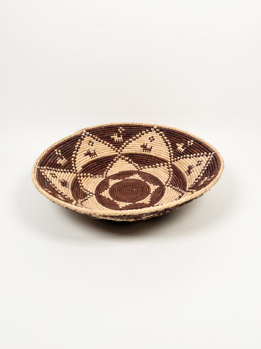 Hand Woven Brown Basket