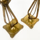 Vintage Brass Candle Holders