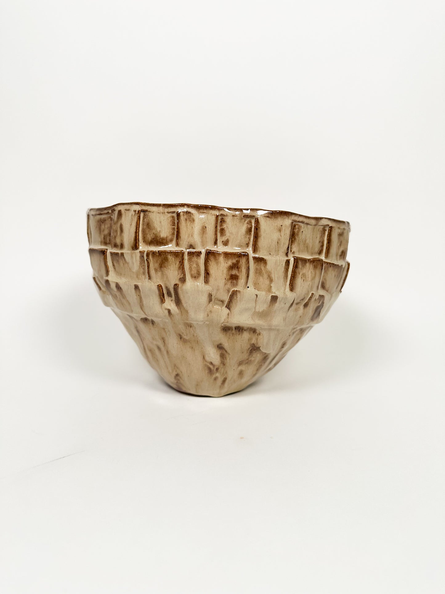 Neutral Handmade Ceramic Bowl
