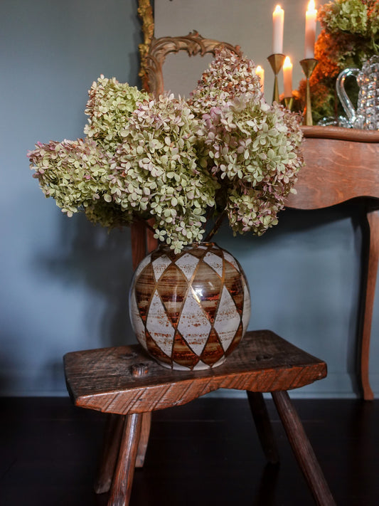 Handmade Round Ceramic Vase