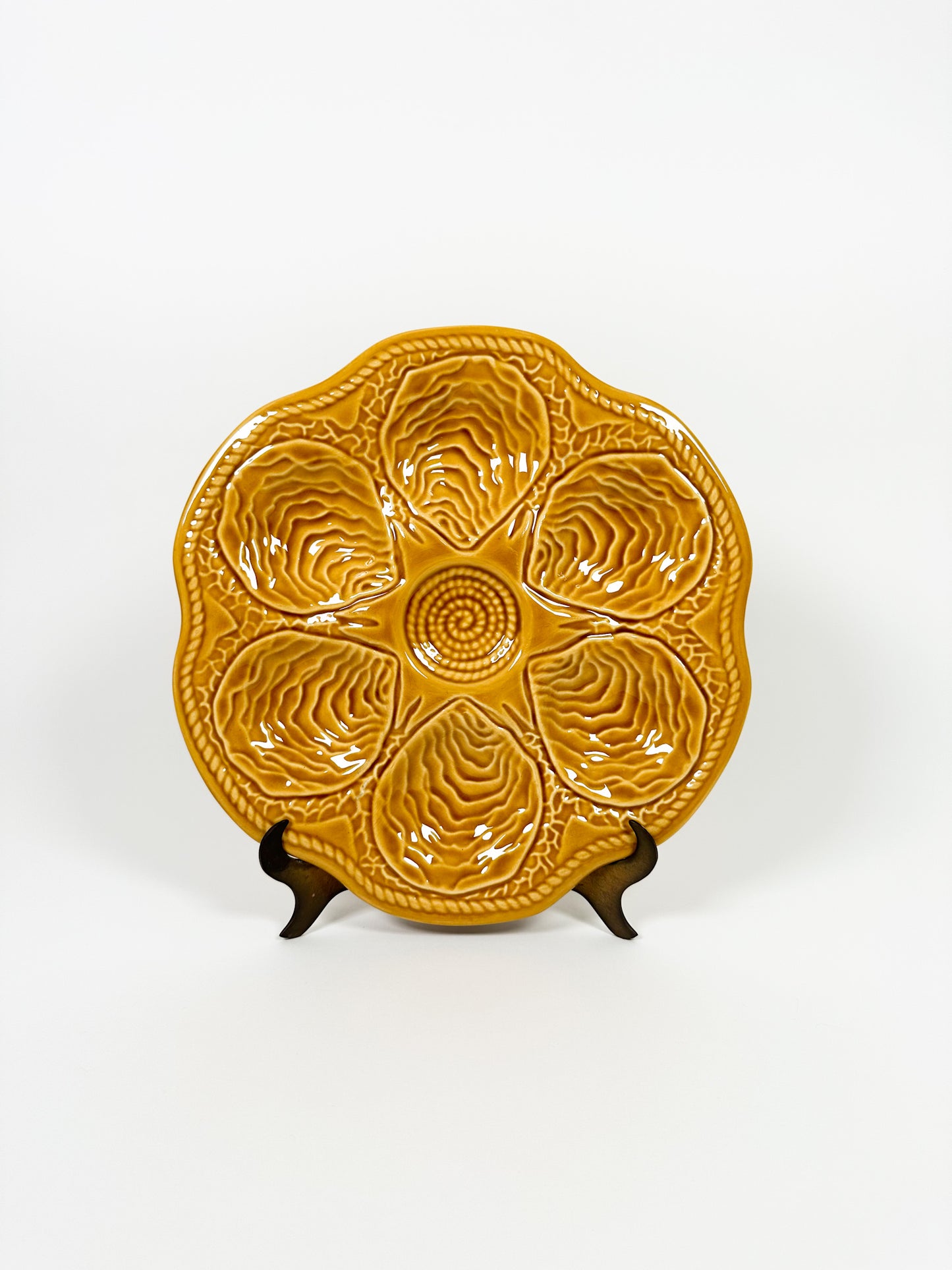 Vintage Boch Freres Oyster Plate
