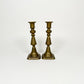 Vintage Brass Candle Holders