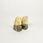 Vintage Alabaster Horse Bookends