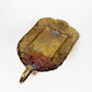 Vintage Hammered Brass Sconce Pair