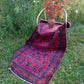 Vintage Red & Blue Rug