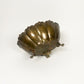 Vintage Scallop Brass Bowl