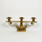 Vintage Brass Mexican Handmade Candelabra