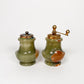 Vintage Onyx Salt & Pepper Set