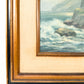 Original Cliffside Seascape Oil Painting