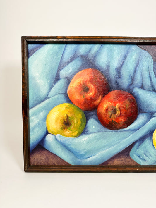 Original Apple Oil Painting