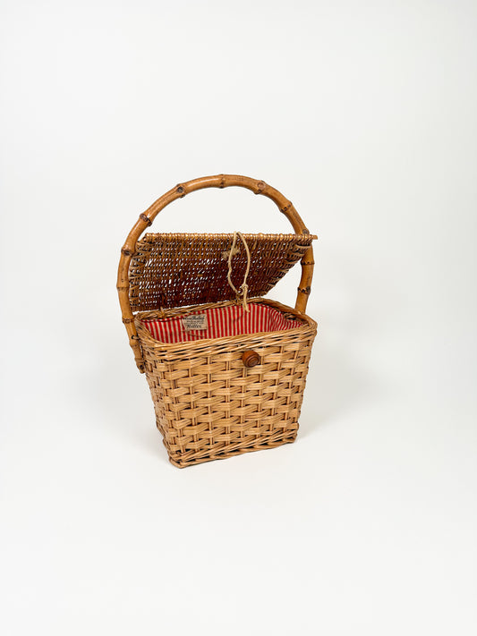 Vintage Wicker Bag