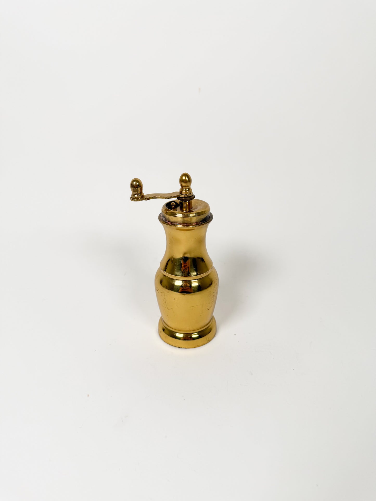 Vintage Brass Pepper Mill