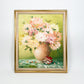 Vintage Large Oil Floral Still Life Painting