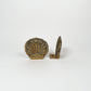 Brass Shell Bookends
