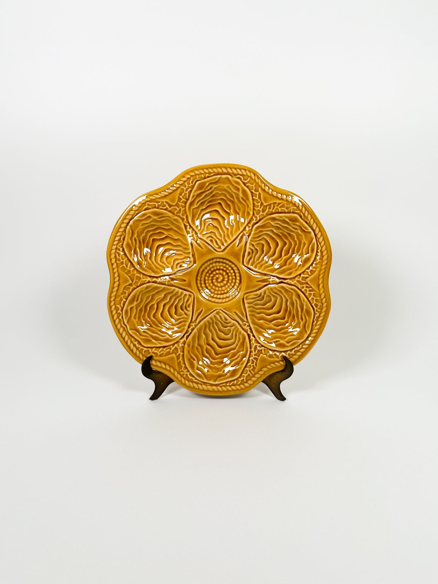 Vintage Boch Freres Oyster Plate