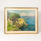 Original 1940’s Seascape Oil Painting