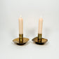 Vintage Brass Candle Holders