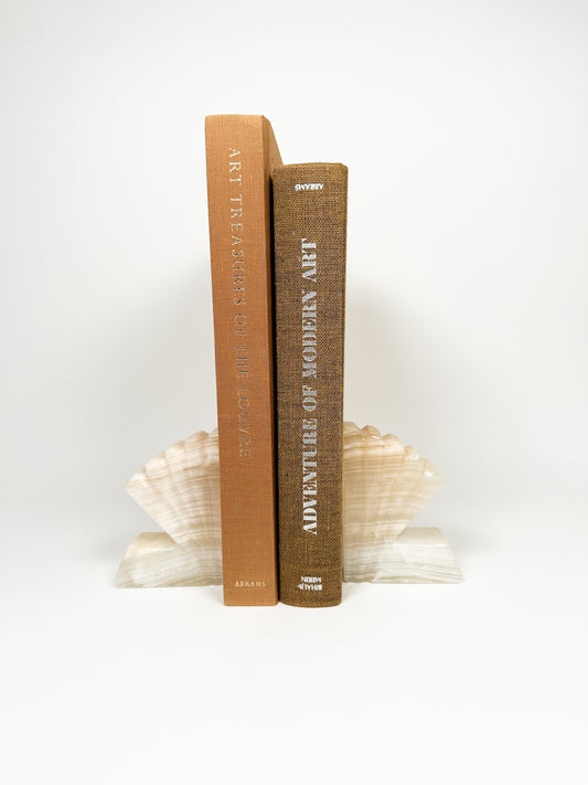 Vintage Stone Bookends