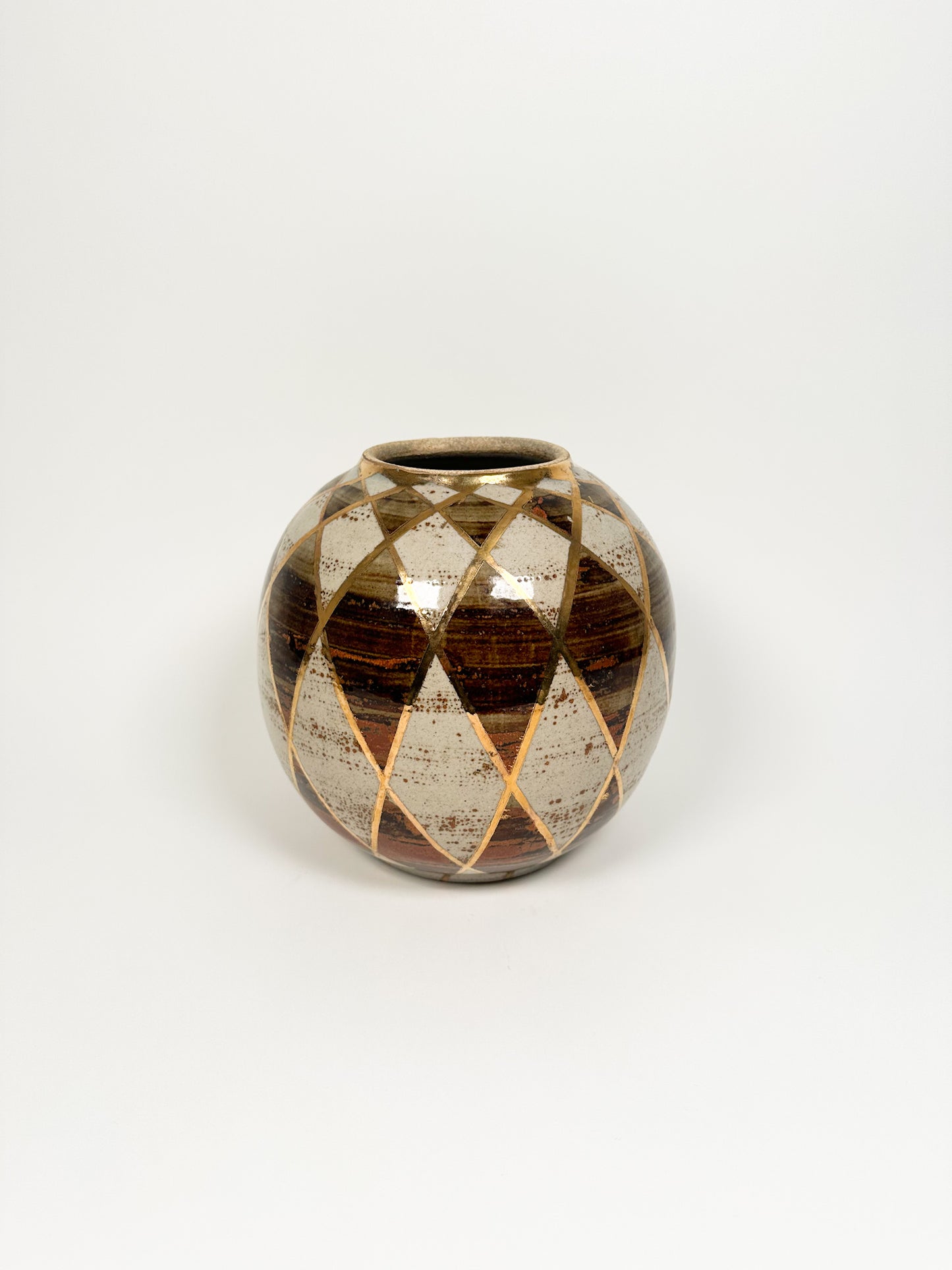 Handmade Round Ceramic Vase