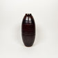 Large Handmade Burgundy Vase