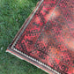 Vintage Burgundy & Brown Rug