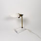 Vintage Handmade Acrylic Shell Lamp