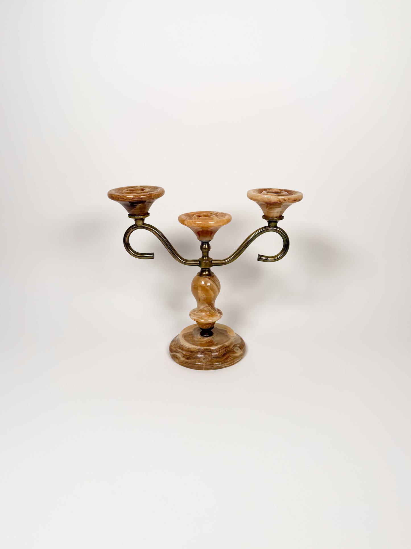 Vintage Onyx Candelabra