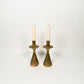 Vintage Brass Candle Holders