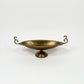 Vintage Hammered Brass Dish