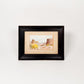 Vintage Petite Desert Painting