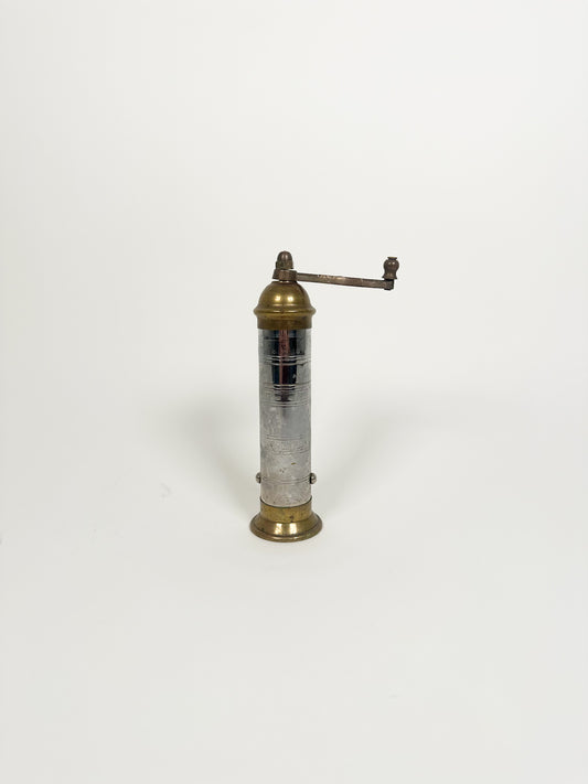 Vintage Petite Two Toned Pepper Mill
