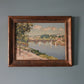 Original Riverside Oil Painting