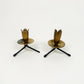 Vintage Mid Century Candle Holders