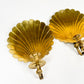 Vintage Brass Sconce Set