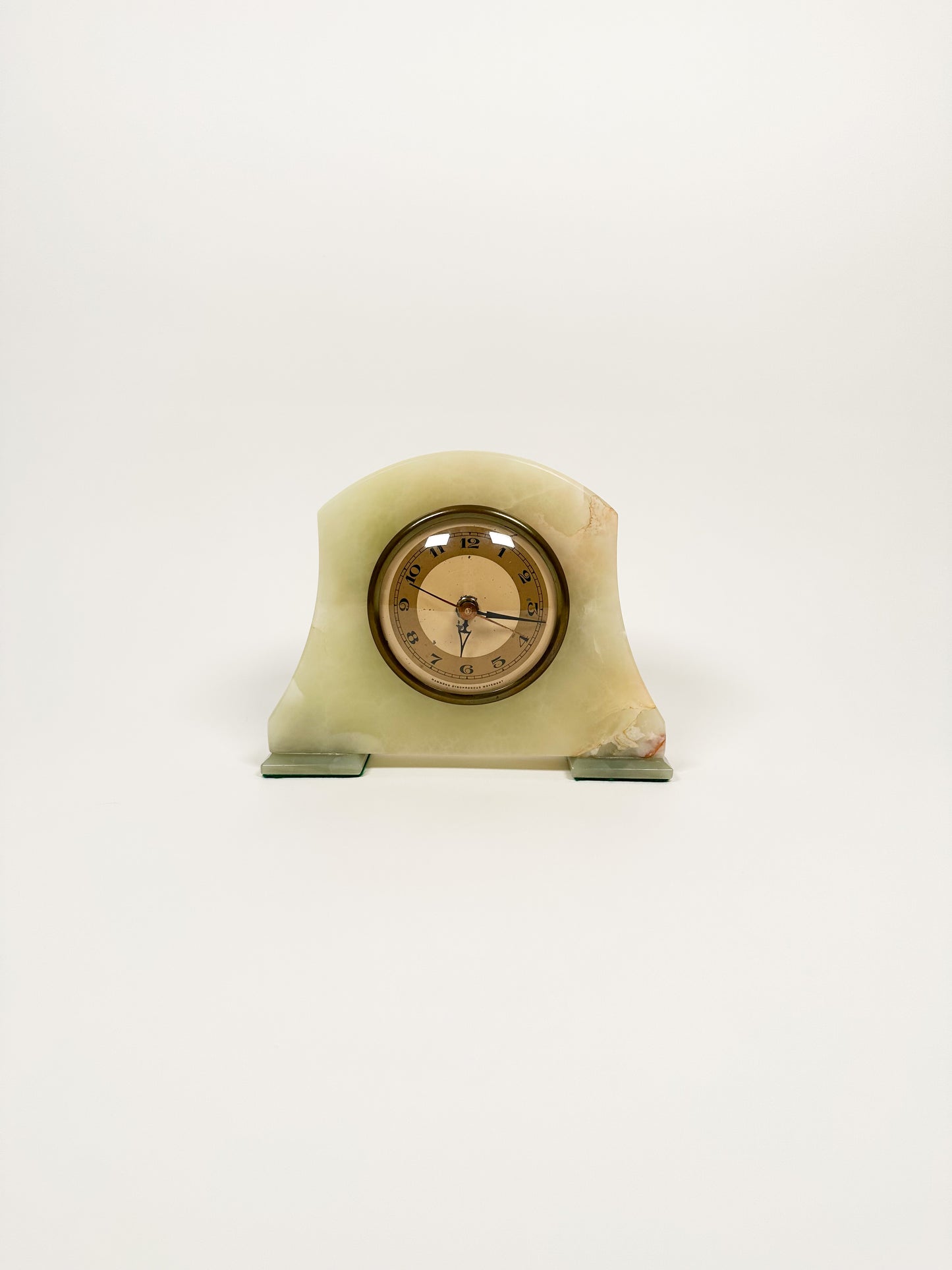 Vintage Art Deco Onyx Clock