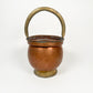 Antique Copper Handled Cauldron