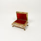 Vintage Petite Onyx Jewelry Box
